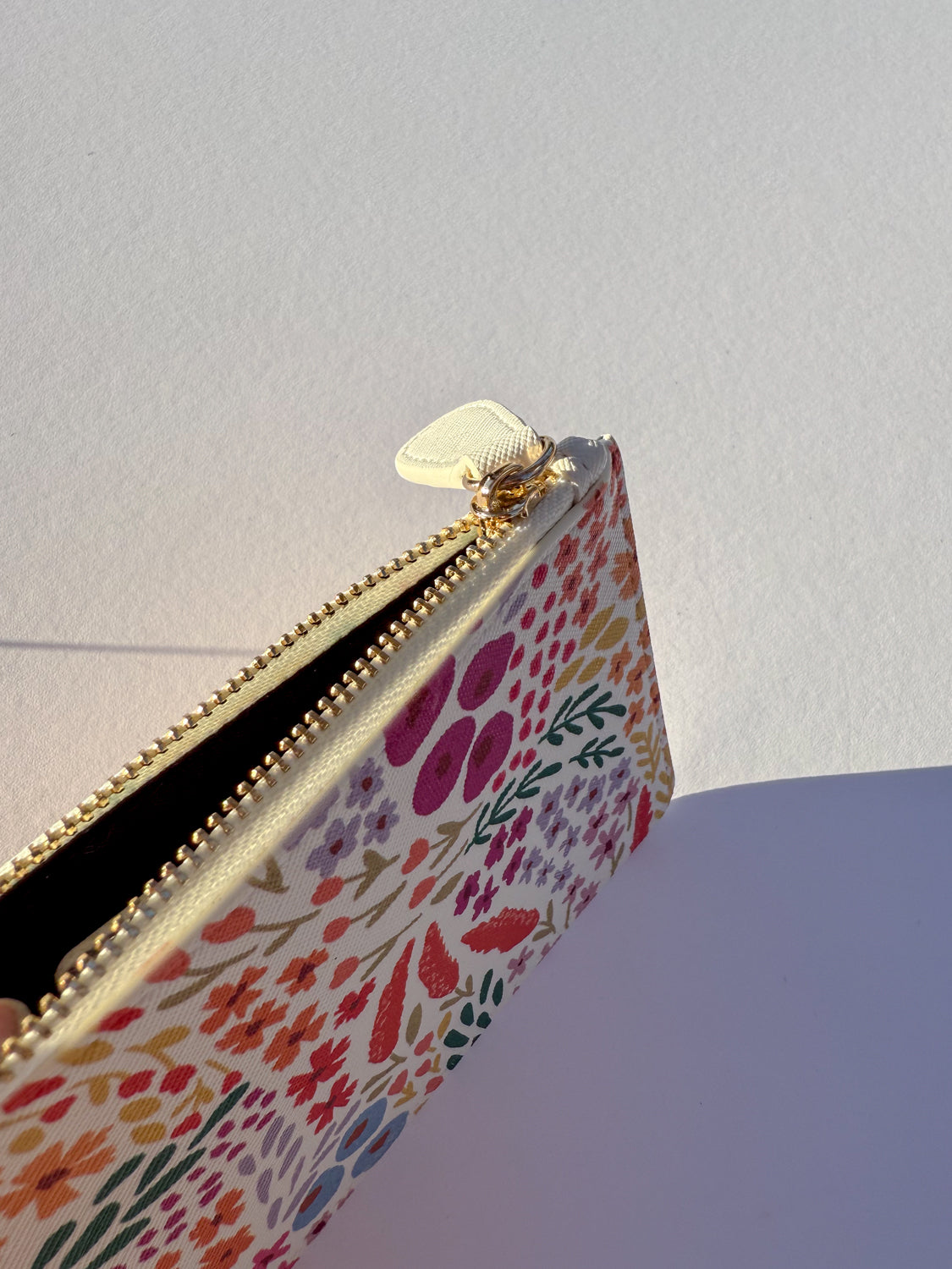 Rainbow Floral Mini Clutch Bag