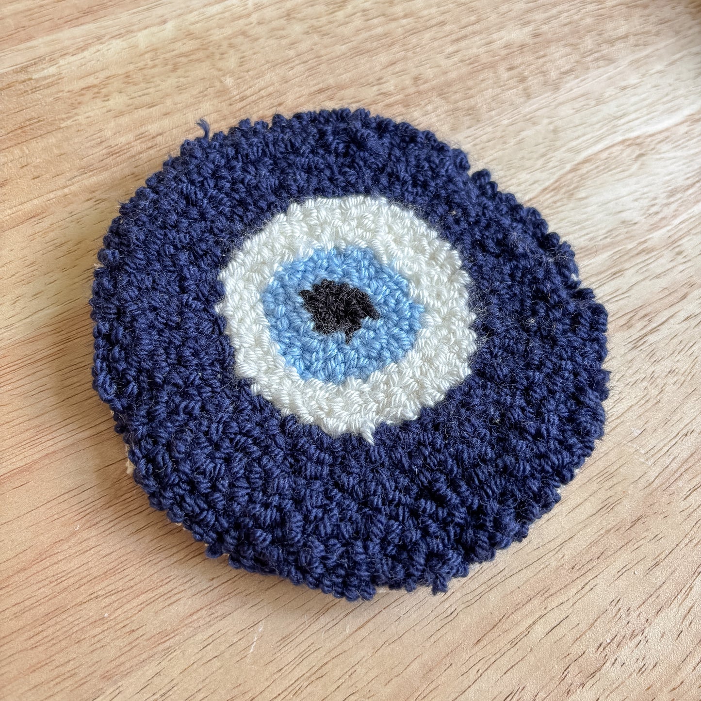 Blue Evil Eye Coaster