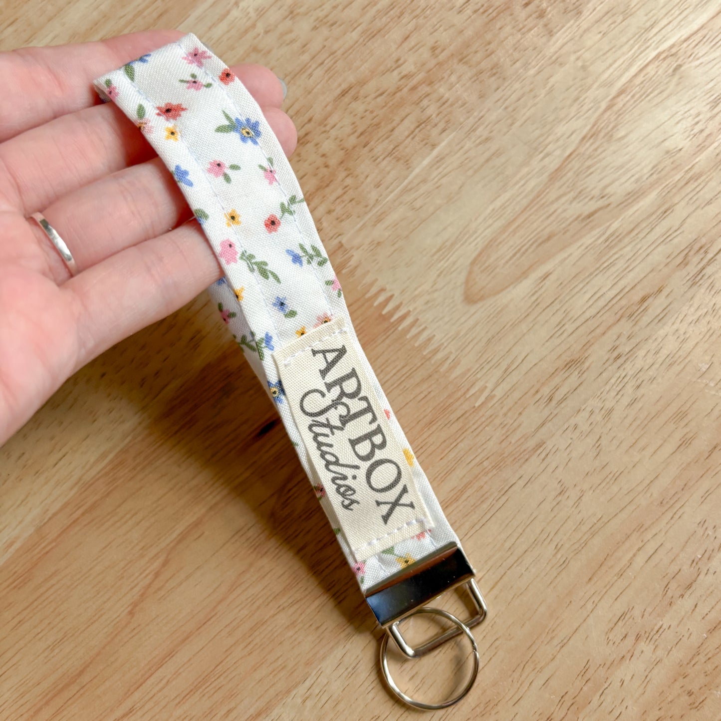 Mini Ditsy Floral Wristlet