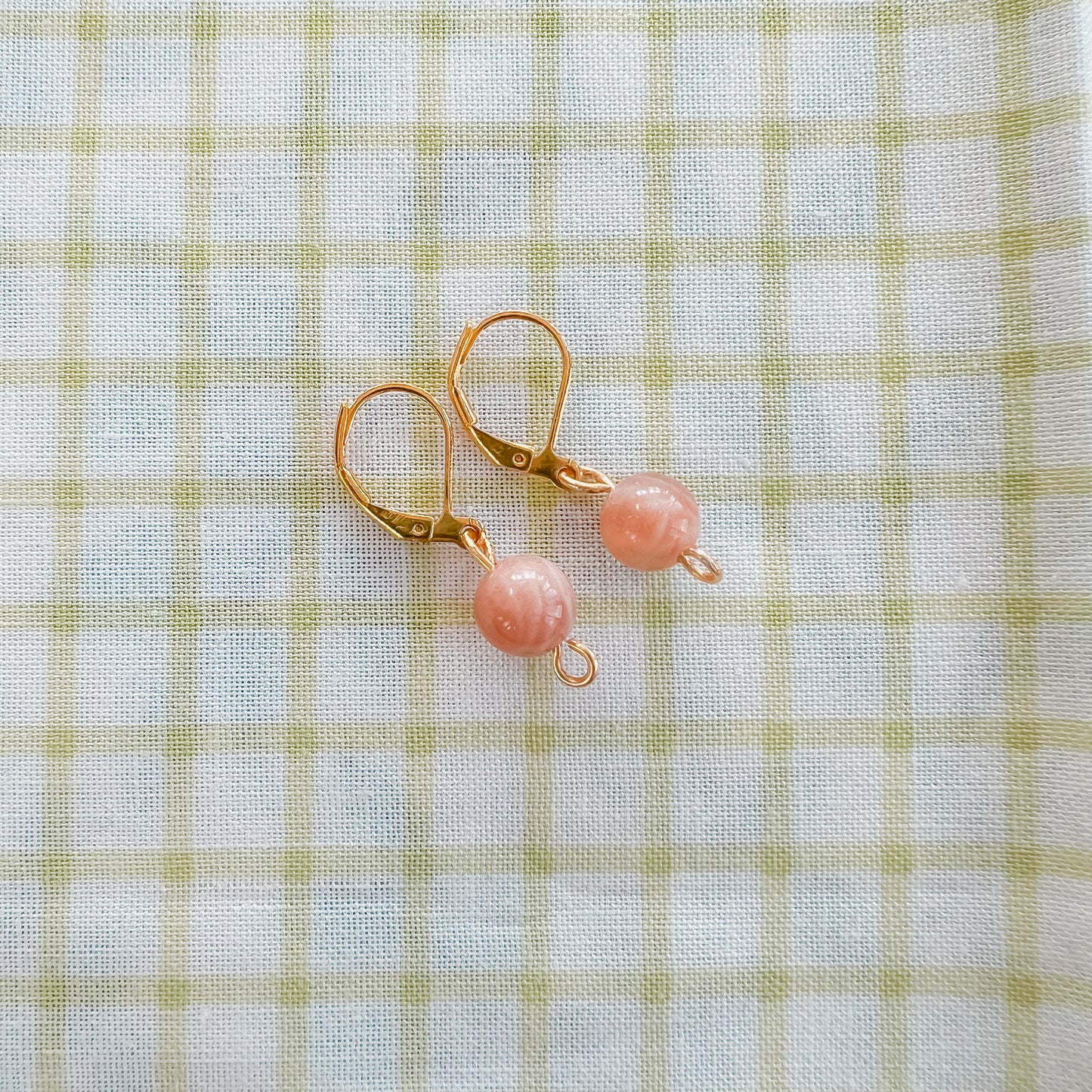 Sunstone Huggie Hoops
