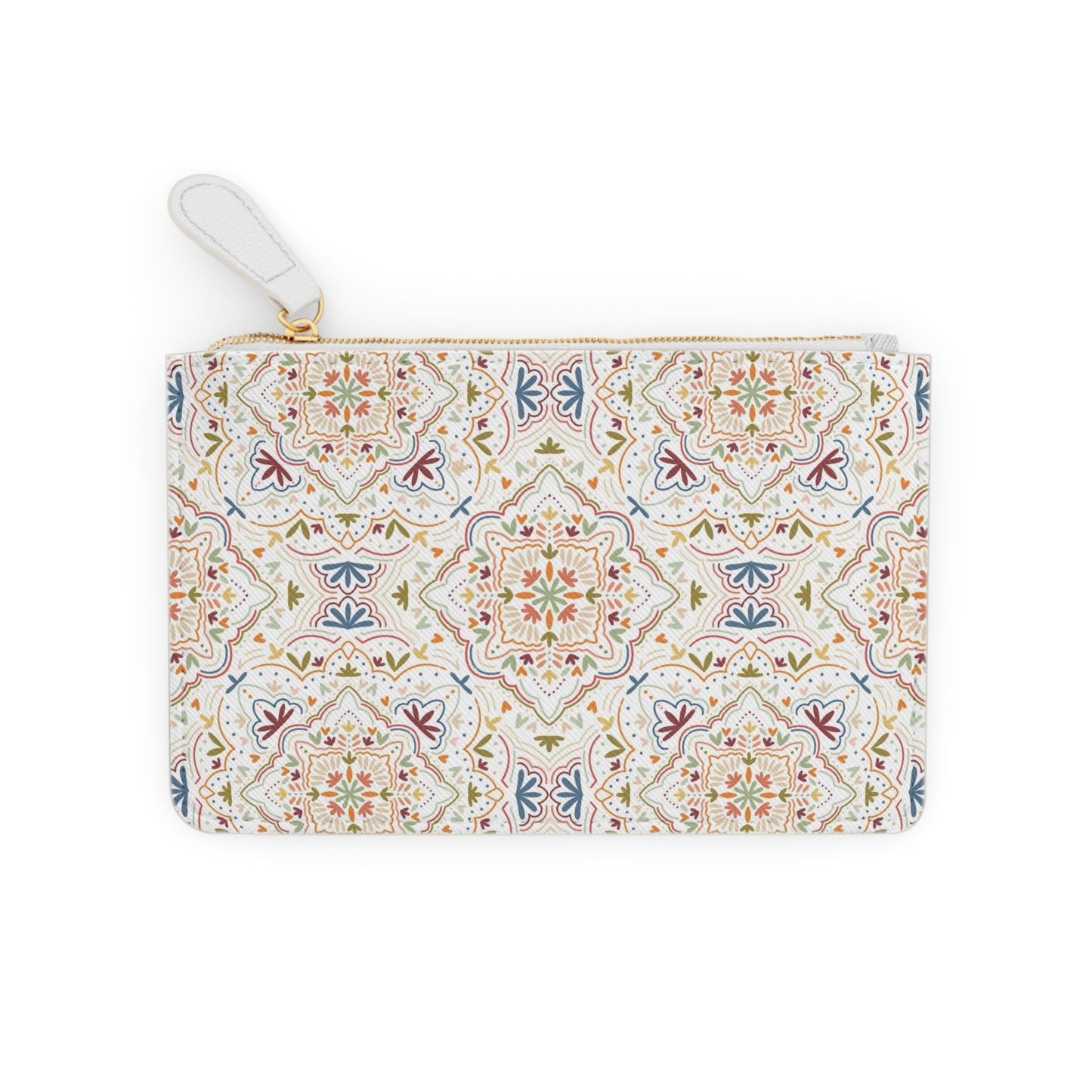 Yellow Pattern Mini Clutch Bag