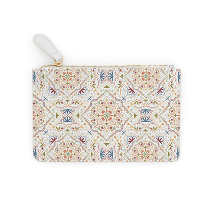 Yellow Pattern Mini Clutch Bag