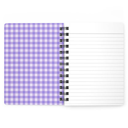 Luna Moth Meadows Spiral Notebook 5"x7"