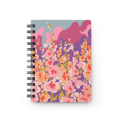 Floral Spiral Bound Notebook