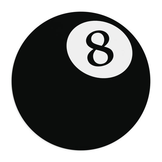 Lucky 8 Ball Mouse Pad