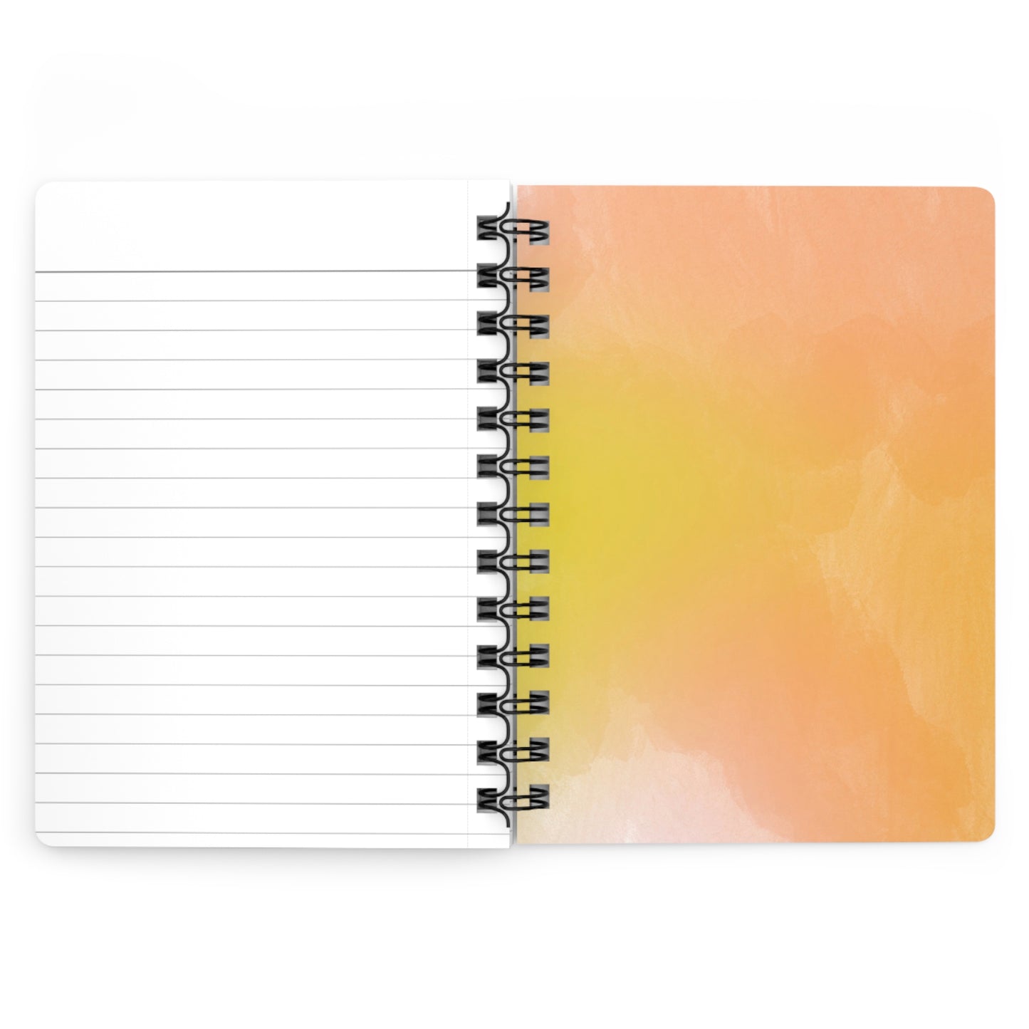 Rainbow Floral Spiral Bound Notebook