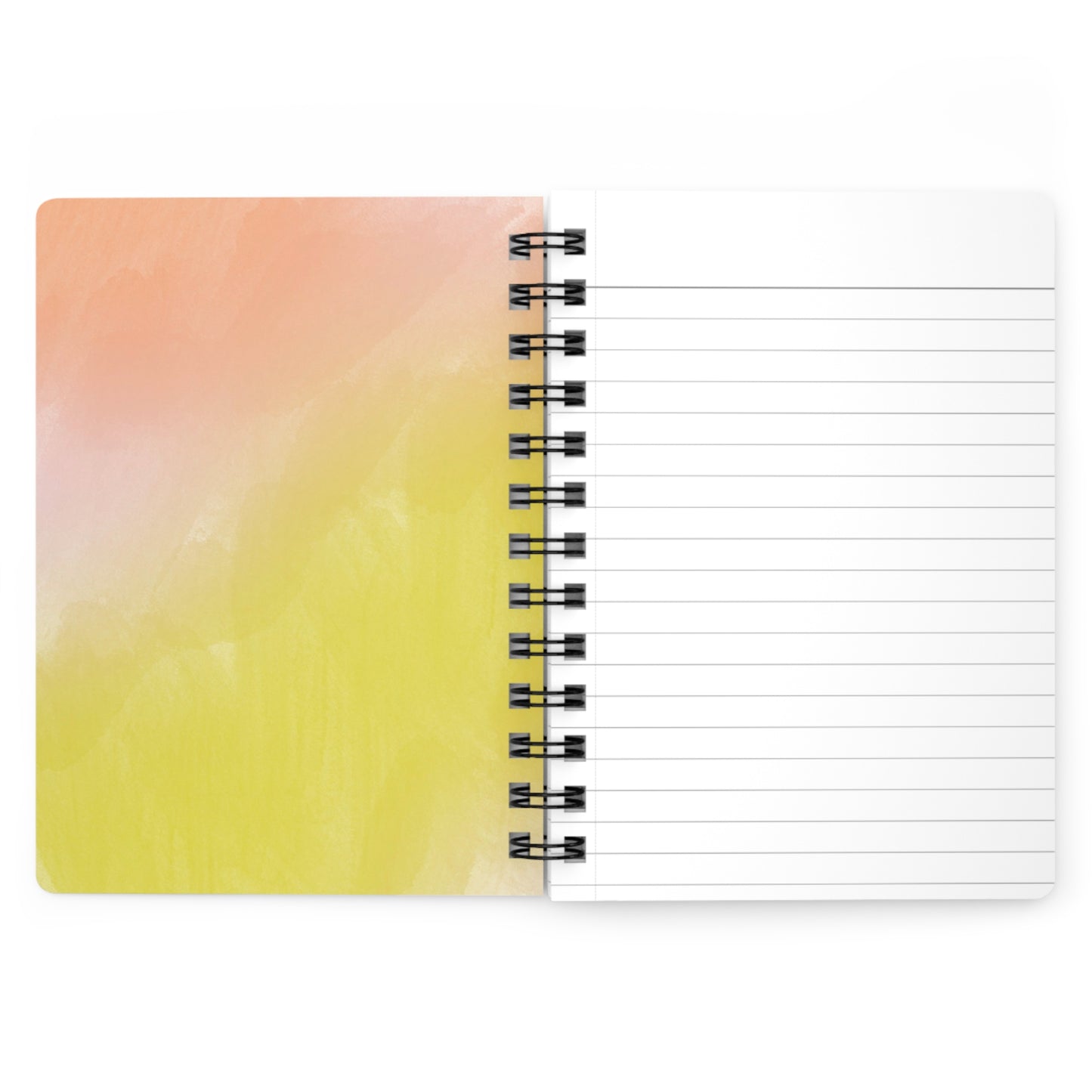 Rainbow Floral Spiral Bound Notebook