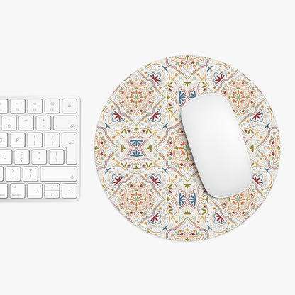 Yellow Pattern Mouse Pad