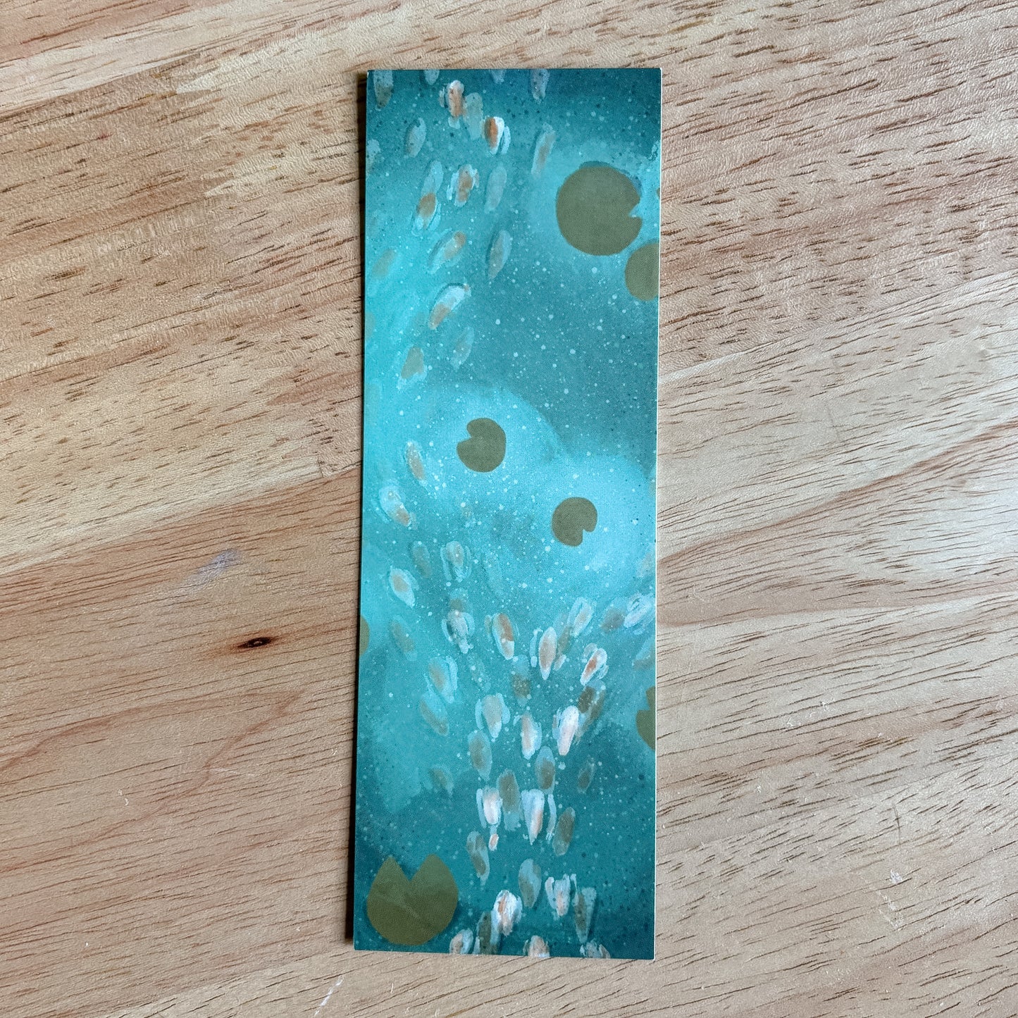 Koi Fish Pond Bookmark