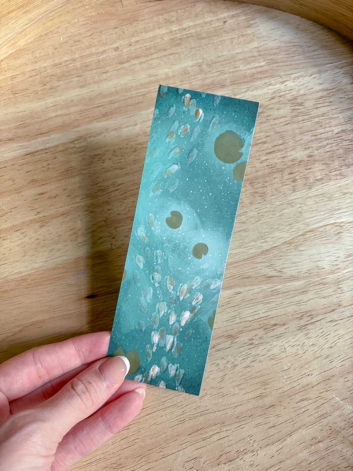 Koi Fish Pond Bookmark
