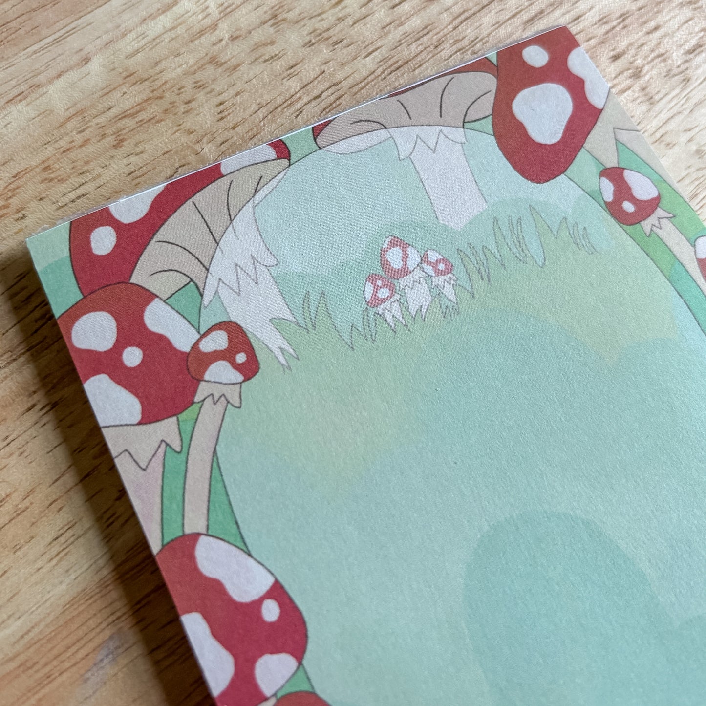 Mushroom Gnome Notepad
