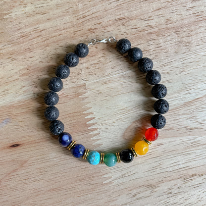 Lava Rock Bracelet