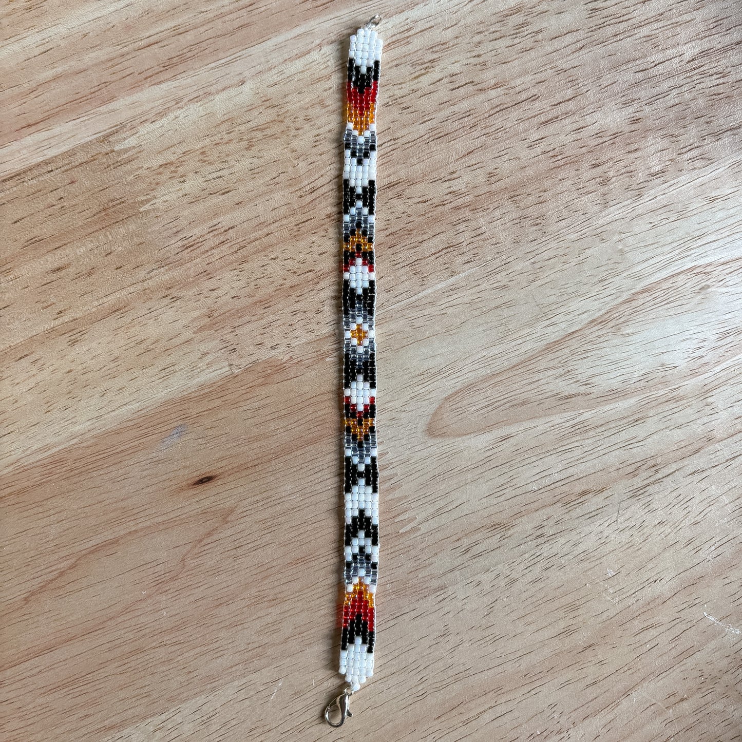 Rainbow Czech Bracelet