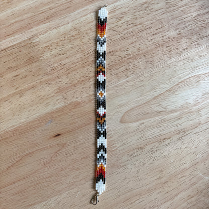 Rainbow Czech Bracelet