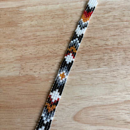 Rainbow Czech Bracelet