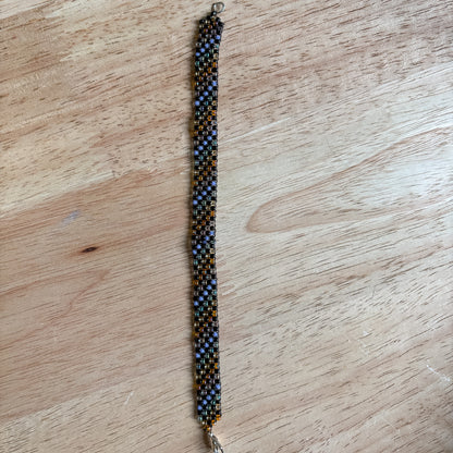 Rainbow Checker Bracelet