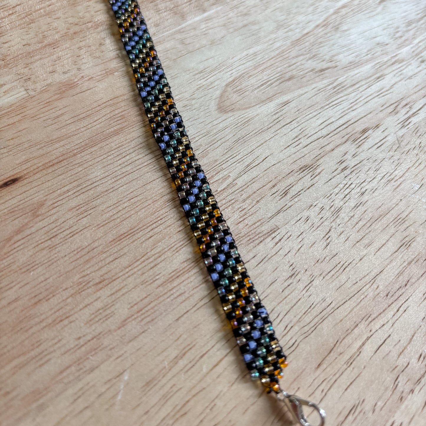 Rainbow Checker Bracelet