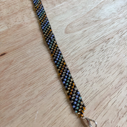 Rainbow Checker Bracelet