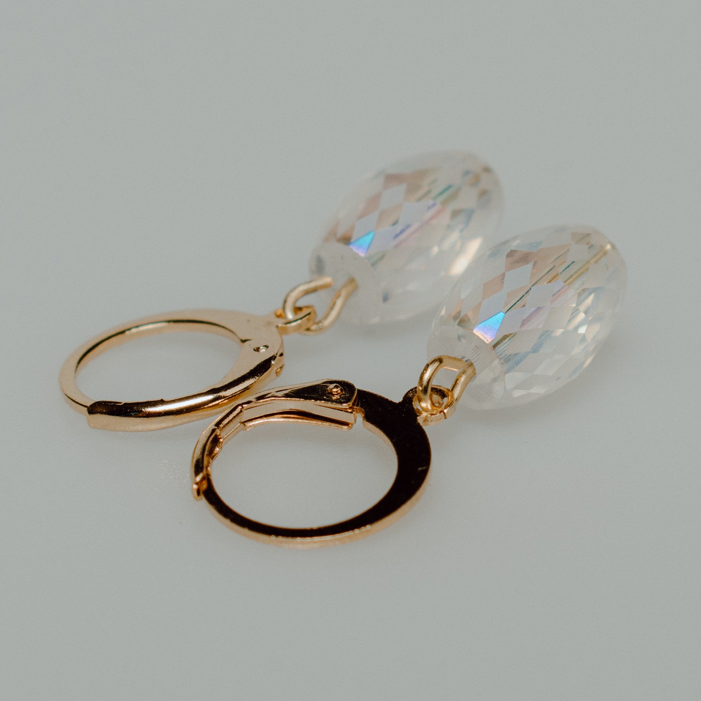 Sun Catcher Huggie Earrings