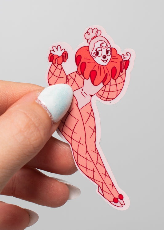 Clown Sticker