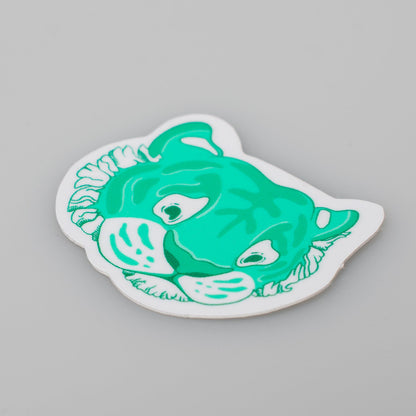 Rainbow Tiger Head Sticker Pack