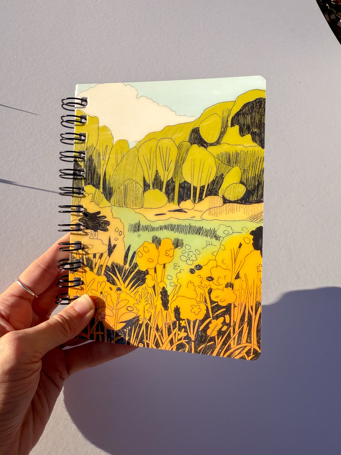 Spring Valley Softcover Spiral Notebook