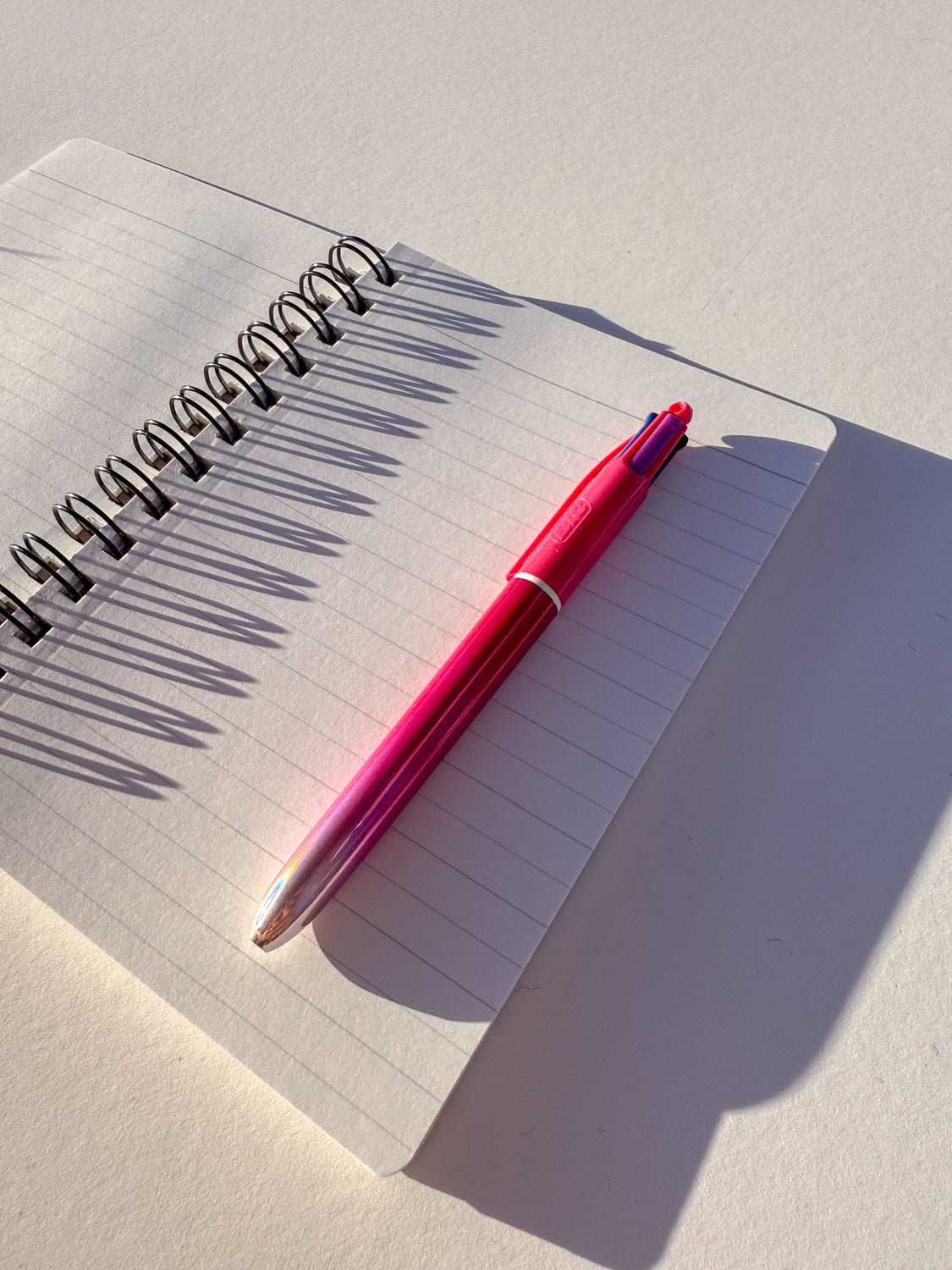 Floral Softcover Spiral Notebook