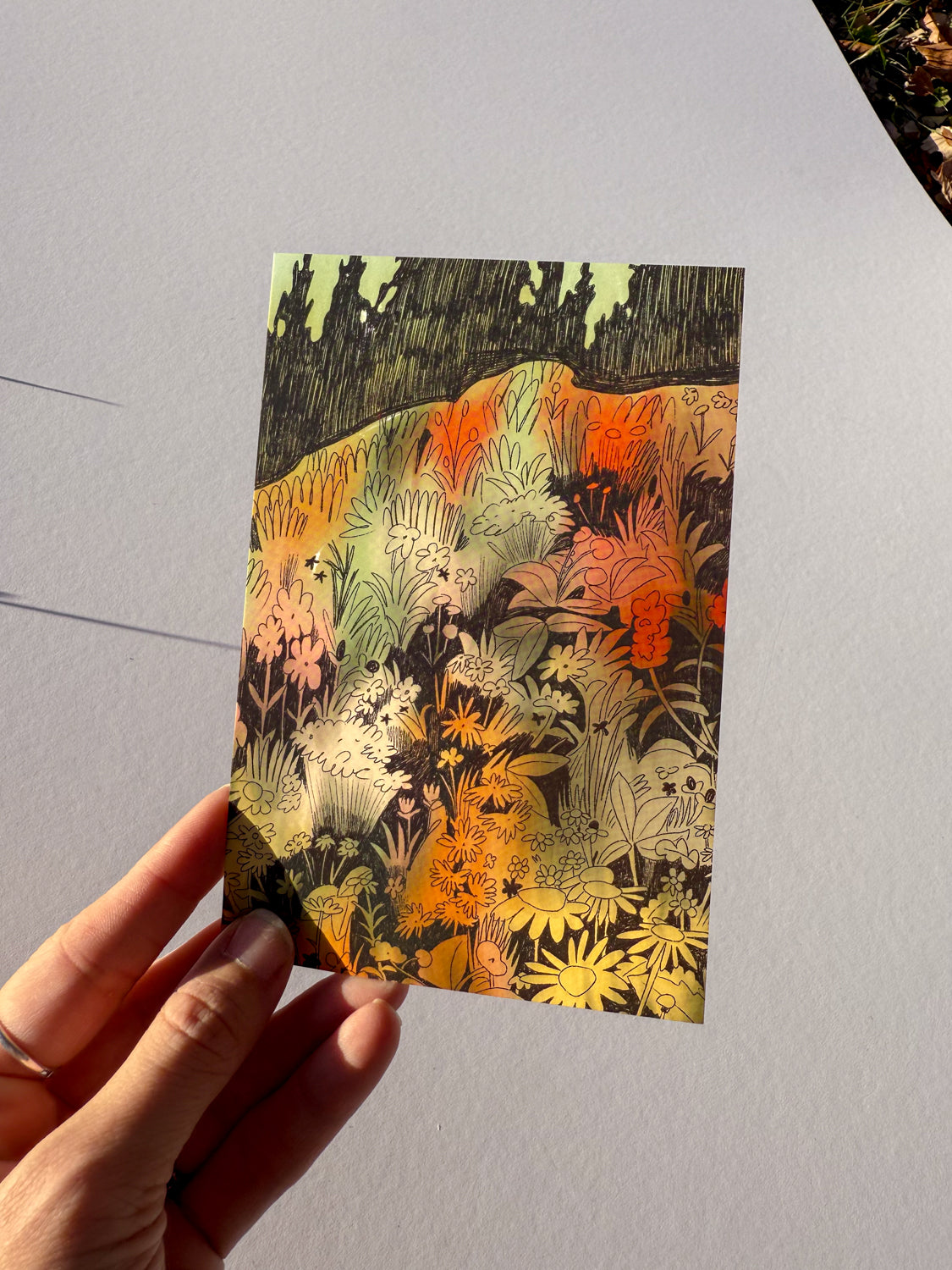 "Dark Valley" Art Print