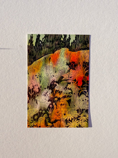 "Dark Valley" Art Print