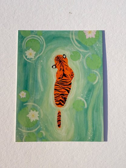 "Tiger Lily" Art Print