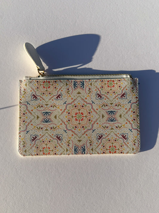 Yellow Pattern Mini Clutch Bag
