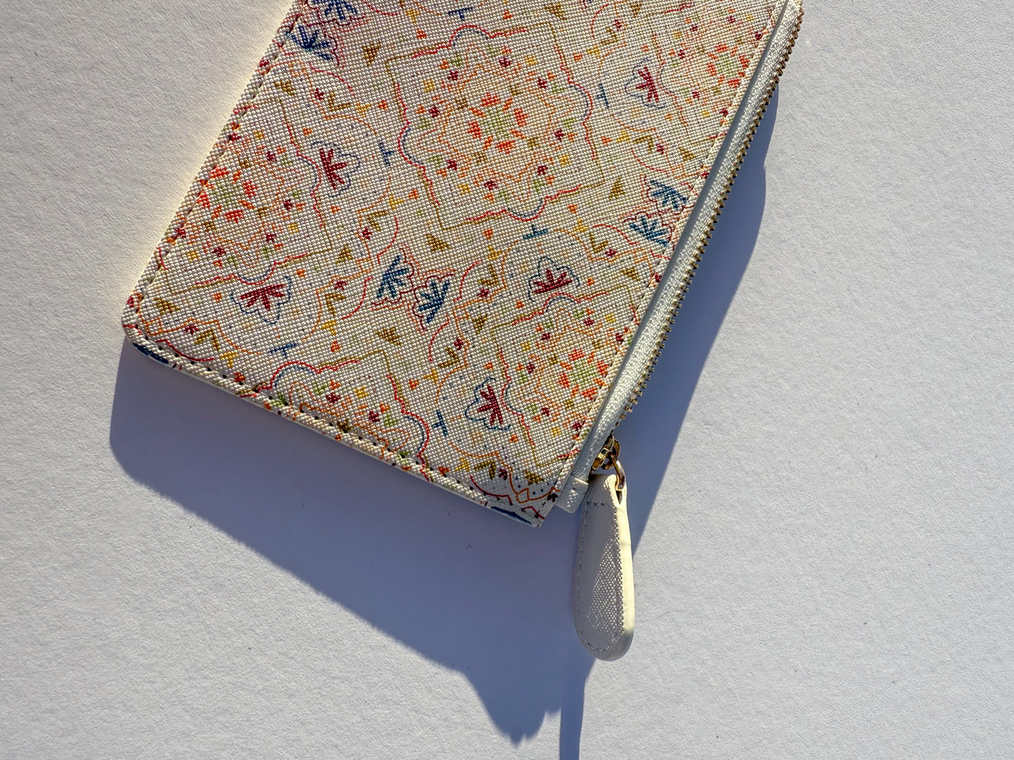 Yellow Pattern Mini Clutch Bag