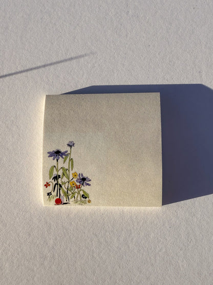 "Daisy Snail" Post-it® Sticky Notes
