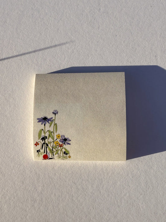 "Daisy Snail" Post-it® Sticky Notes