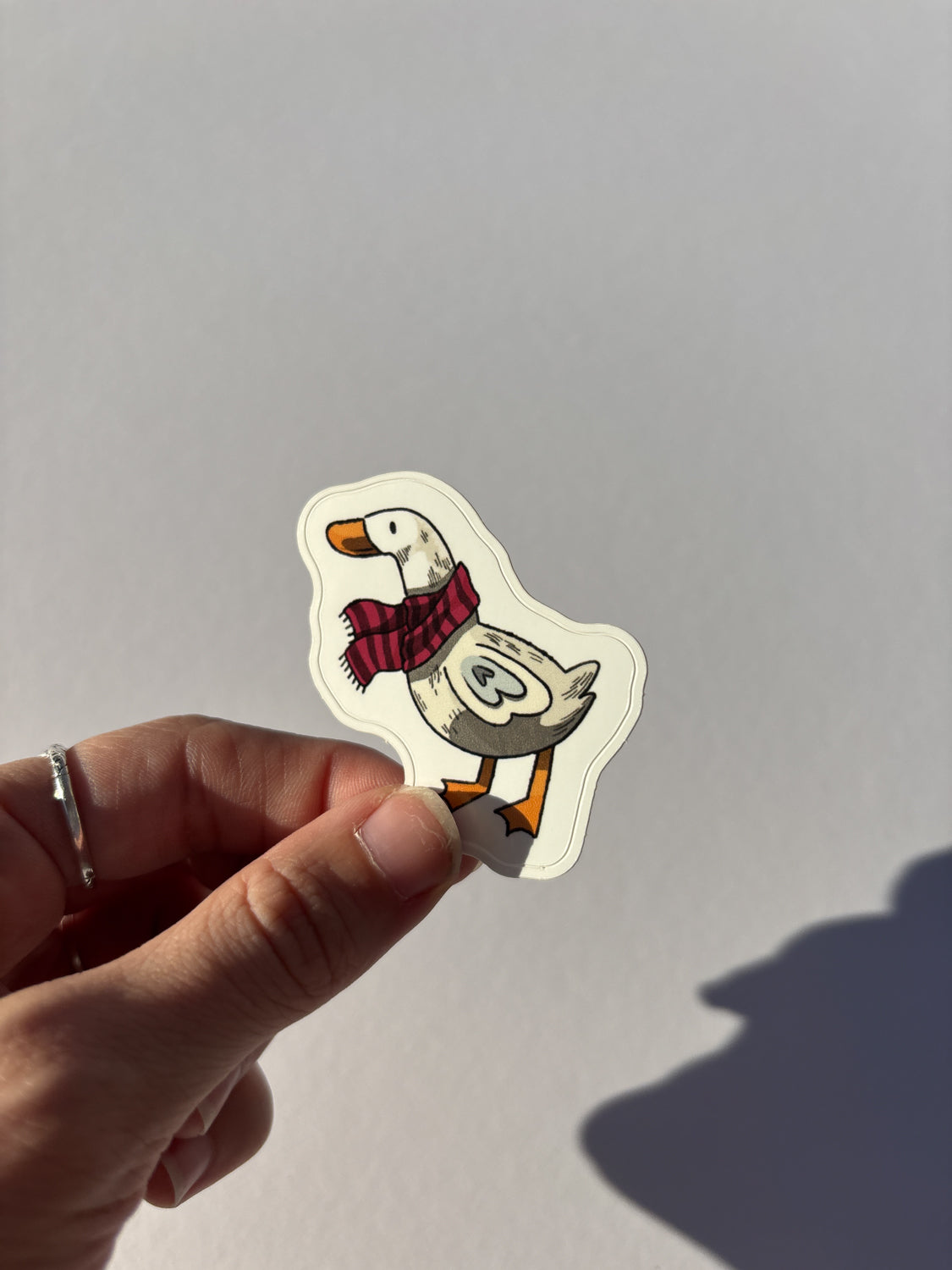 Cold Goose Vinyl Sticker