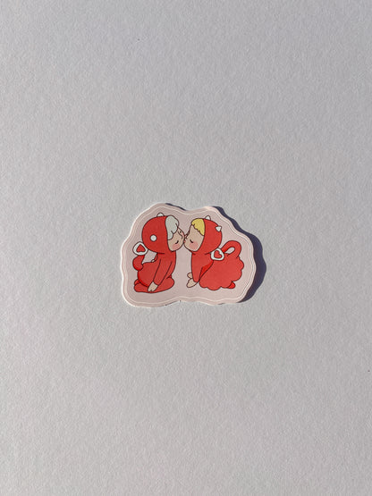 Cupid Vinyl Sticker