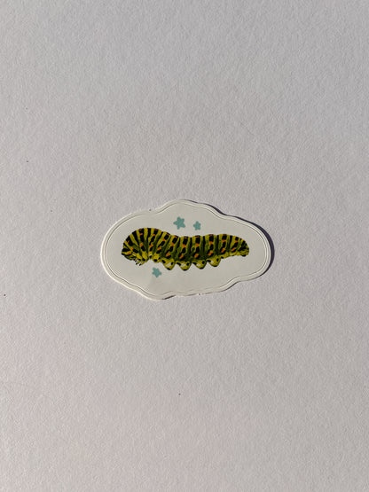 Caterpillar Vinyl Sticker