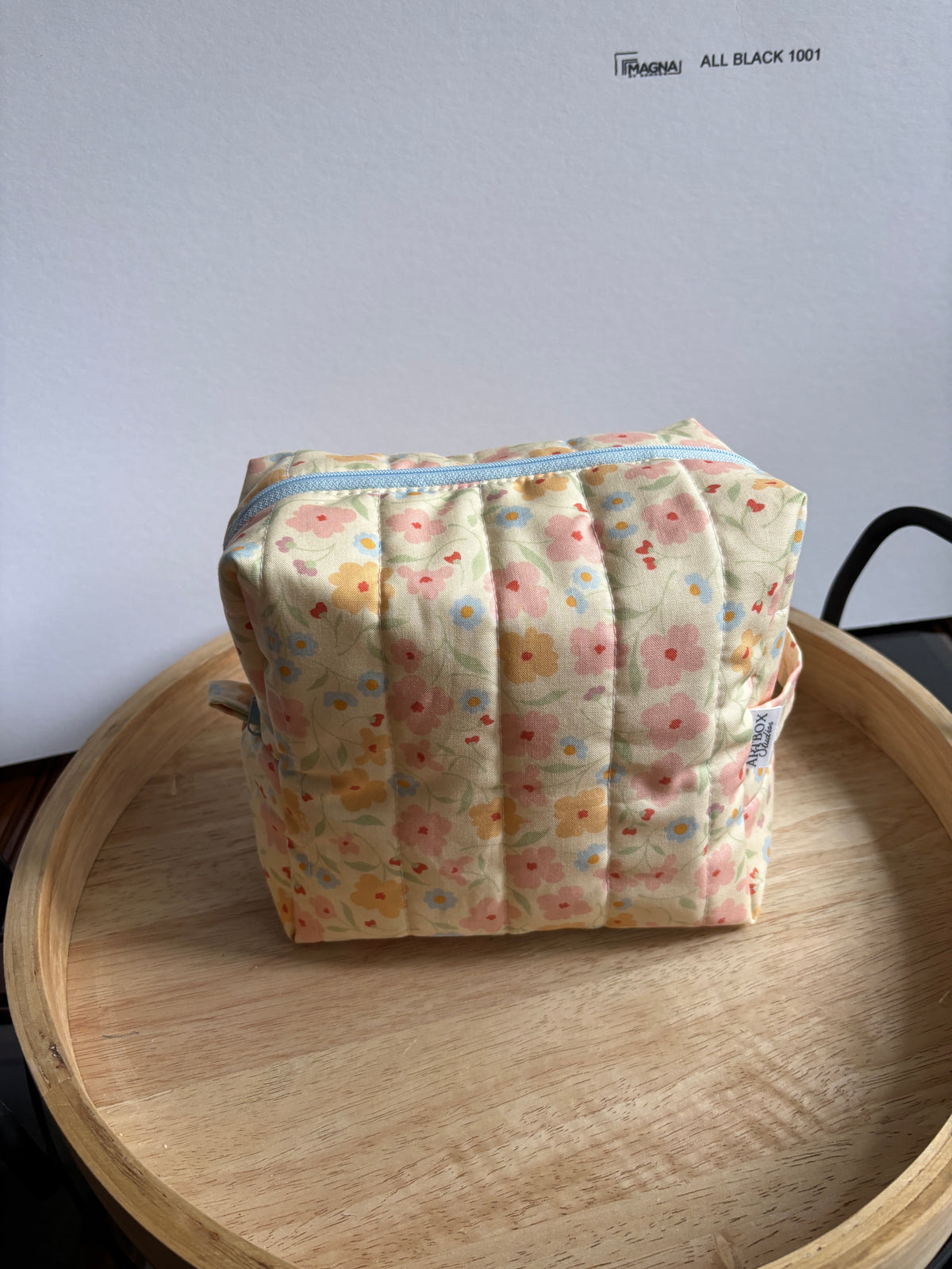 Sweet Floral Makeup Bag