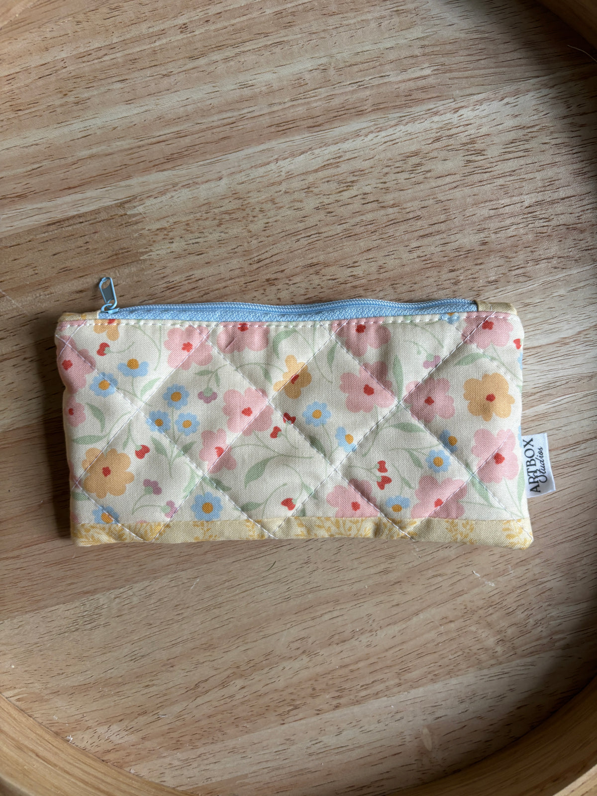 Sweet Floral Pencil/Glasses Case