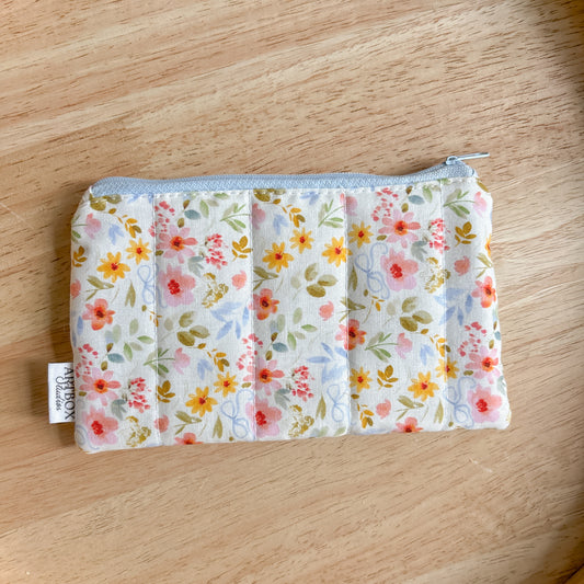 Bows in Bloom Zipper Pouch