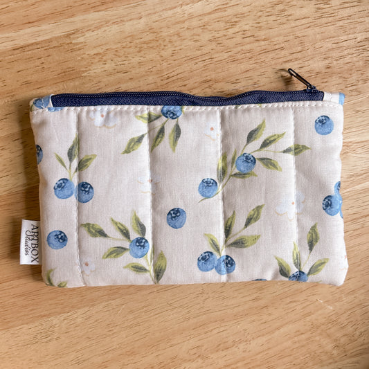 Blueberry Harvest Zipper Pouch