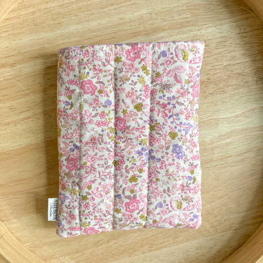 Pink Ditsy Floral Book Sleeve