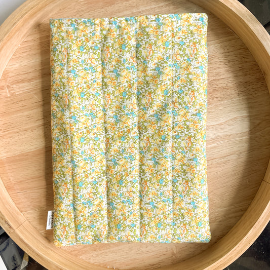Yellow Ditsy Floral Book Sleeve