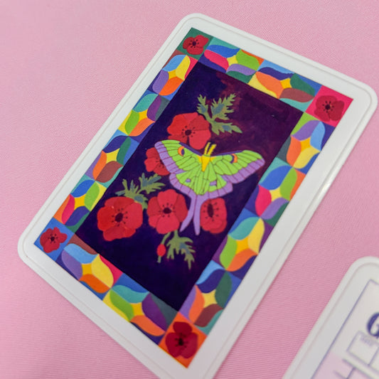Luna & Poppies Vinyl Sticker
