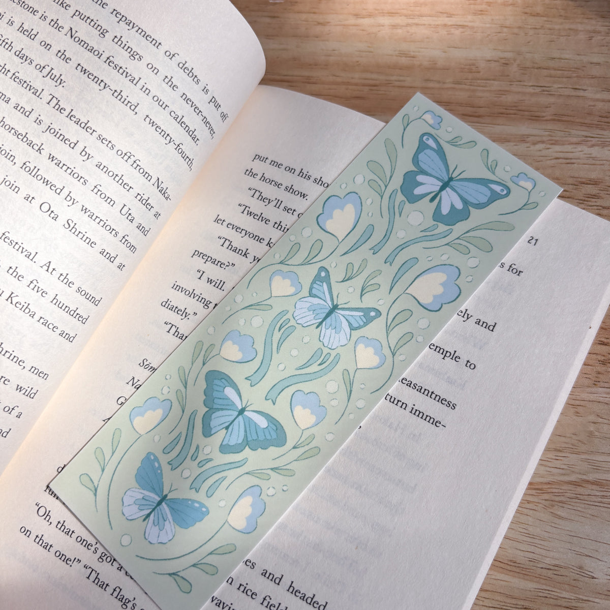 Coastal Butterfly Bookmark
