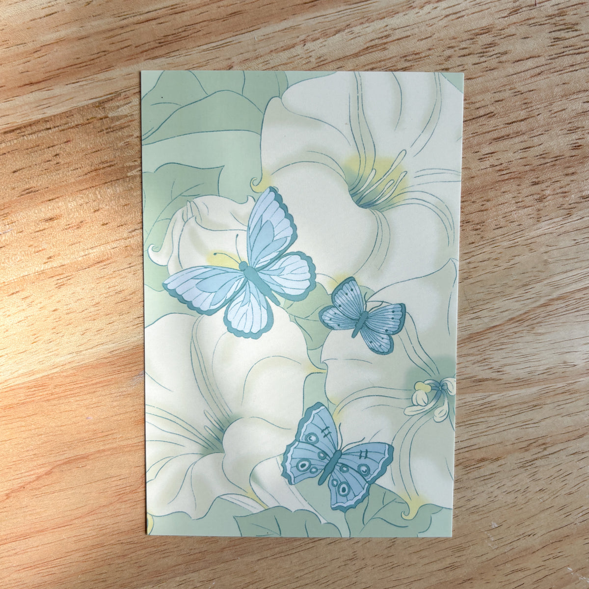 Coastal Butterfly Art Print
