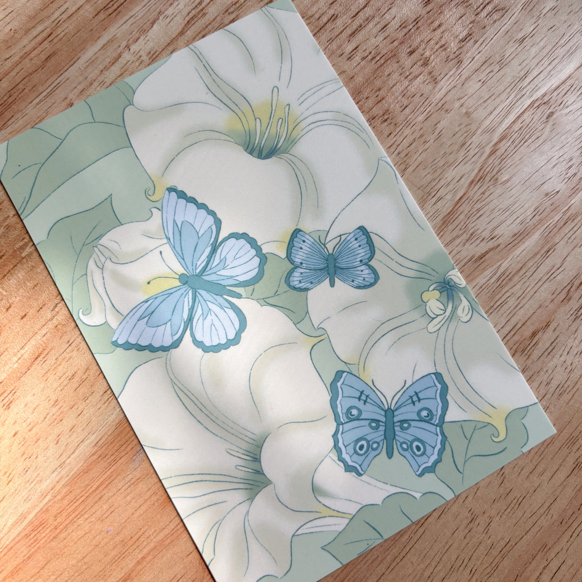 Coastal Butterfly Art Print