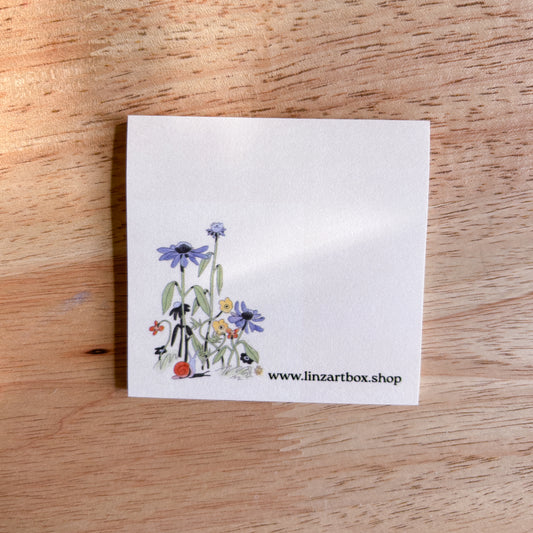 "Daisy Snail" Post-it® Sticky Notes
