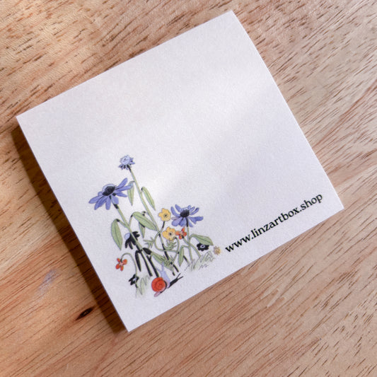"Daisy Snail" Post-it® Sticky Notes