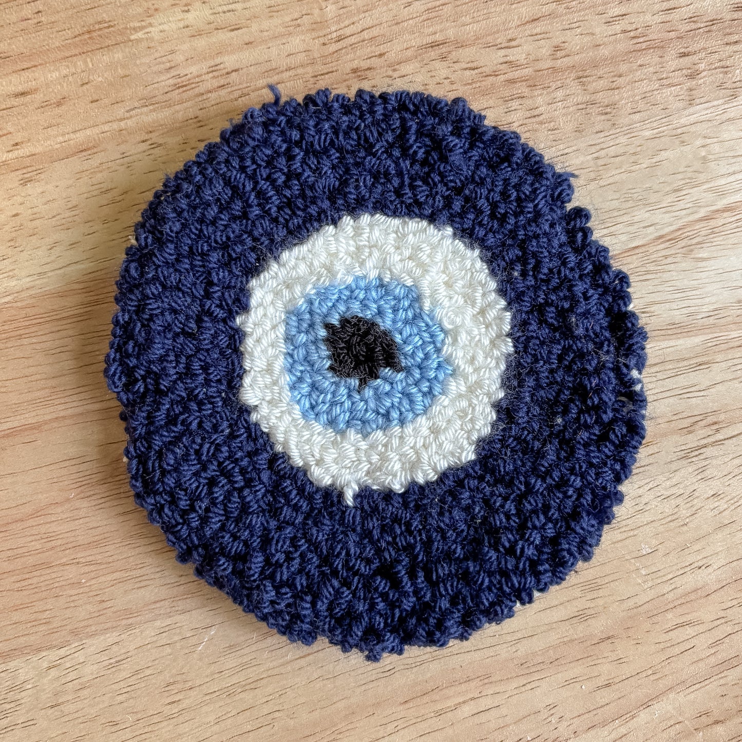Blue Evil Eye Coaster
